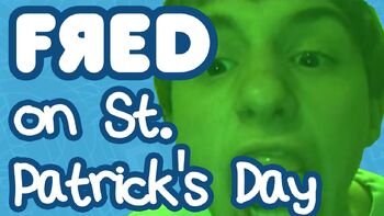 Fred on St. Patrick's Day