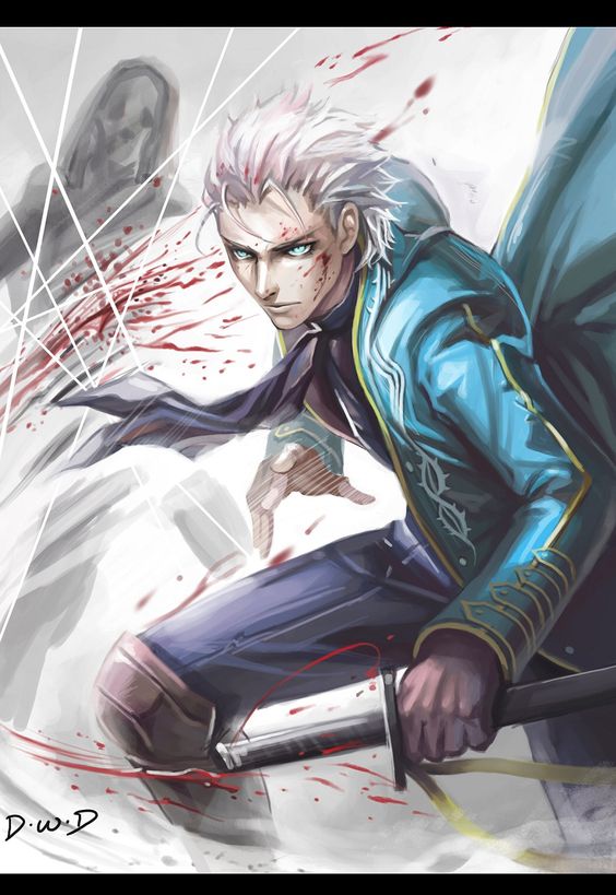 Devil May Cry Saga Brasil - Vergil tem o lado poético de V #hiyuzo