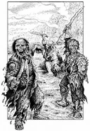 Three zombie pirates.