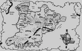 Location in the Old World map