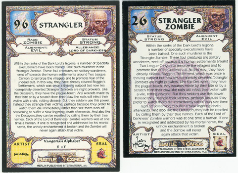 1993 Merlin Battle Cards Fantasy Combat Sealed Booster Box Card Game Lot 4 