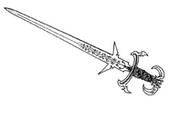 An especially fancy sword.