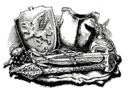 The Crossbow of Shamar the Shield-Maiden, amongst other sacred items.