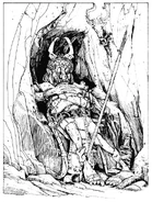 Orcsentry.jpg (167 KB) An orc fast asleep on sentry duty.