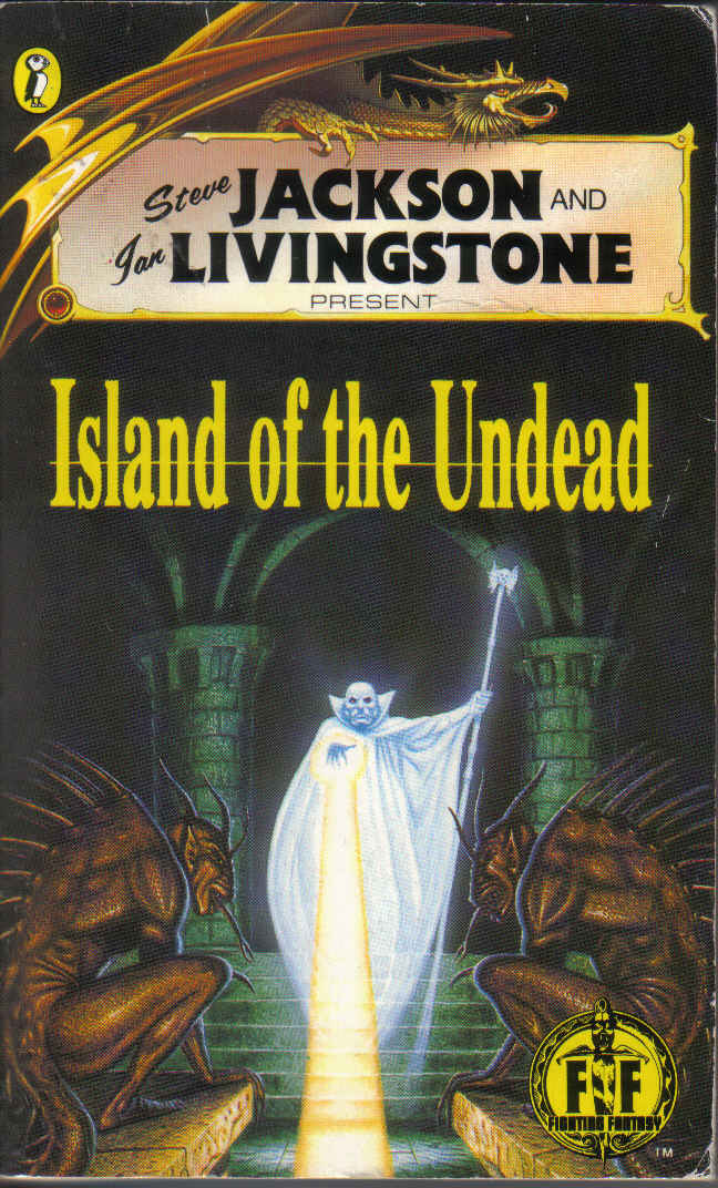 英語版ゲームブック  OF THE UNDEAD 英語版ゲームブック ISLAND OF THE UNDEAD