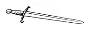 A sword.