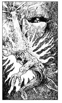 The Archmage destroying what he believes to be a .