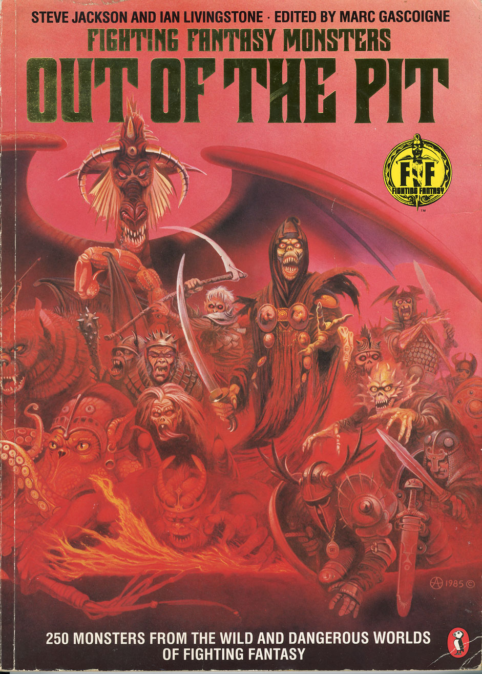 are the fighting fantasy books continuous or different adventures