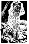 One of Yomitsume Moichi's possible deaths.
