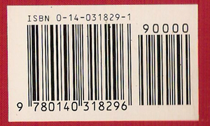 Barcode of a book
