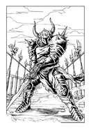 Klash.jpg (118 KB) Klash as depicted in the Brazilian and Hungarian editions of The Port of Peril (book). Note the Singing Bridge in the background.