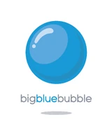 Big Blue Bubble Logo