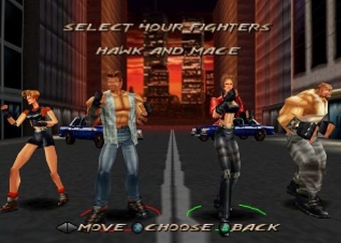 Fighting Force All Characters [PS1] 