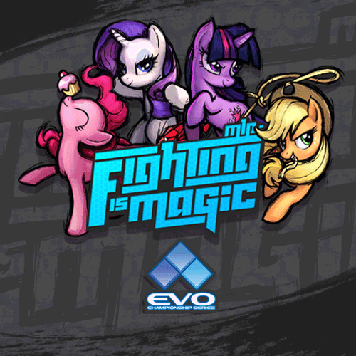my little pony fighting is magic pinkie pie