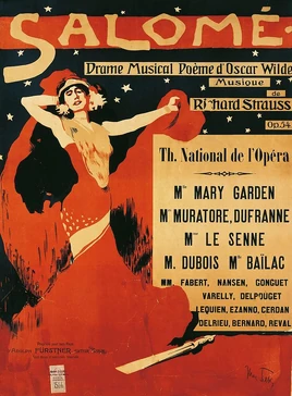 Max Tilke- Poster-of-opera-salome-richard-strauss