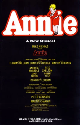 Annie Musical Poster