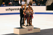 2006 Skate America Pairs Podium