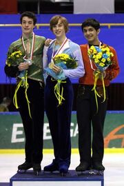 2007-2008 JGPF Men's Podium