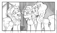 Bella, Rose and Melody (storyboards of an unknown episode)