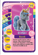 Romeo (Unicorn) filly.cz card