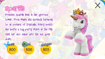 Princess Sparkle 2, toy bio