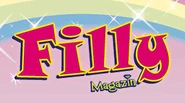 A preview for the German publishing's page for 'Filly Magazine' (alternative logotype)
