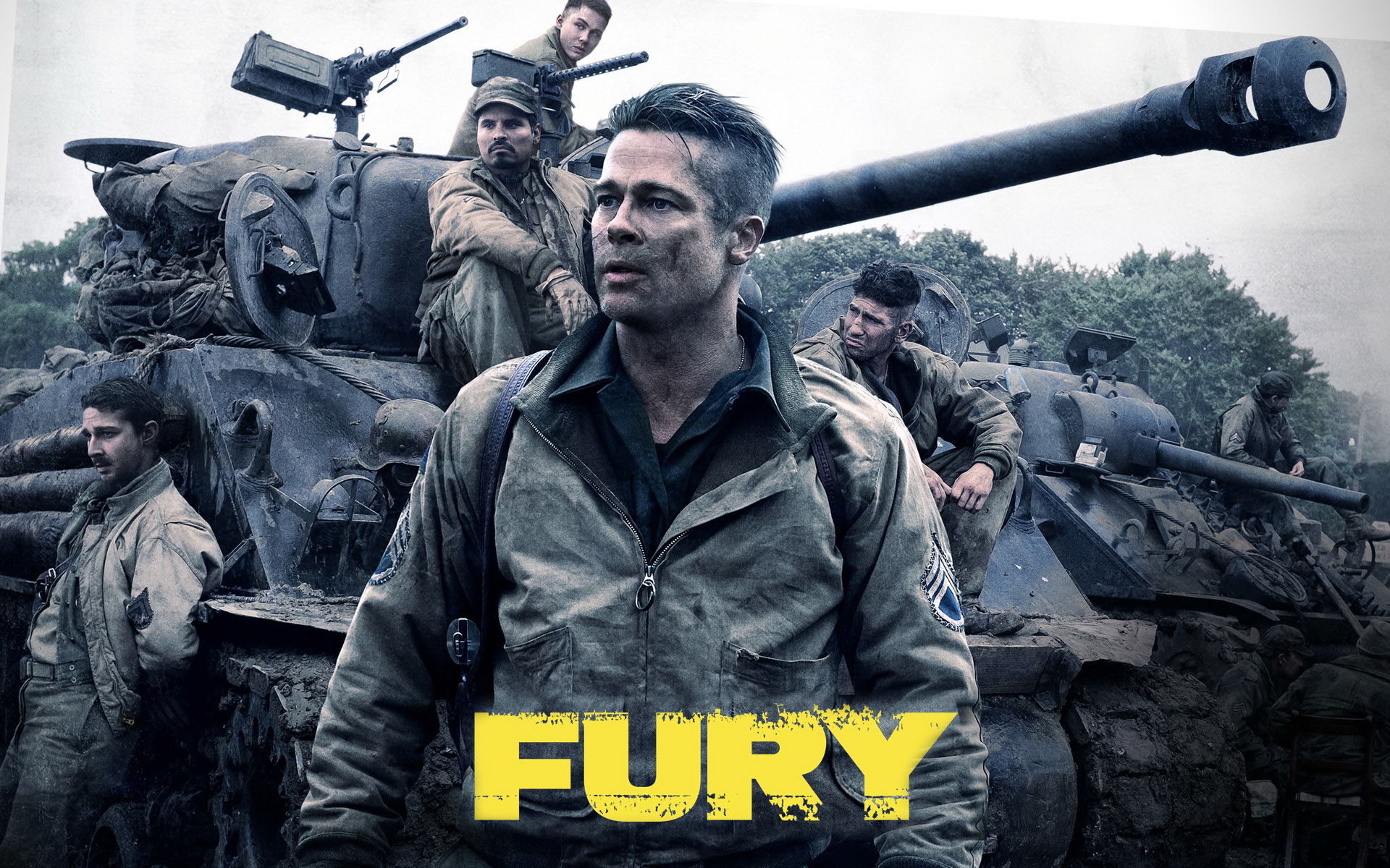 Brad Pitt, Fury Wiki