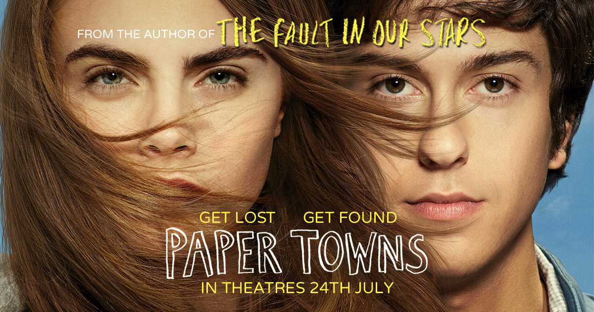 paper towns movie posters