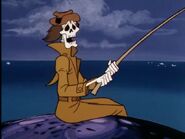 Skeleton Fisherman