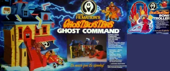 Jouet Ghostbusters Filmation – Ghost Command Center TYCO – 1985 Original