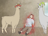 Llamas with Hats