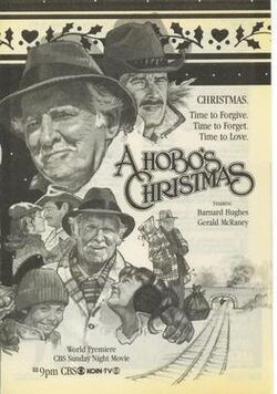 A hobo's christmas print ad 1987