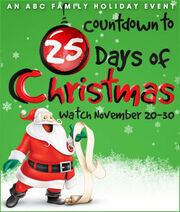 25 Days Christmas Countdown ABC Family