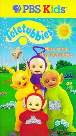Teletubbies Here come the Teletubbies 1998 VHS