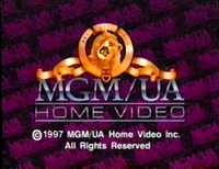 MGM/UA Home Video Copyright Screen (1997)