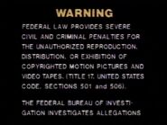 1980-1981 warning screen