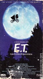 20352 ET The Extra Terrestrial VHS Front Cover