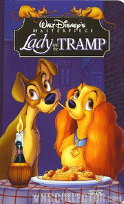 LadyAndTheTramp MasterpieceCollection VHS