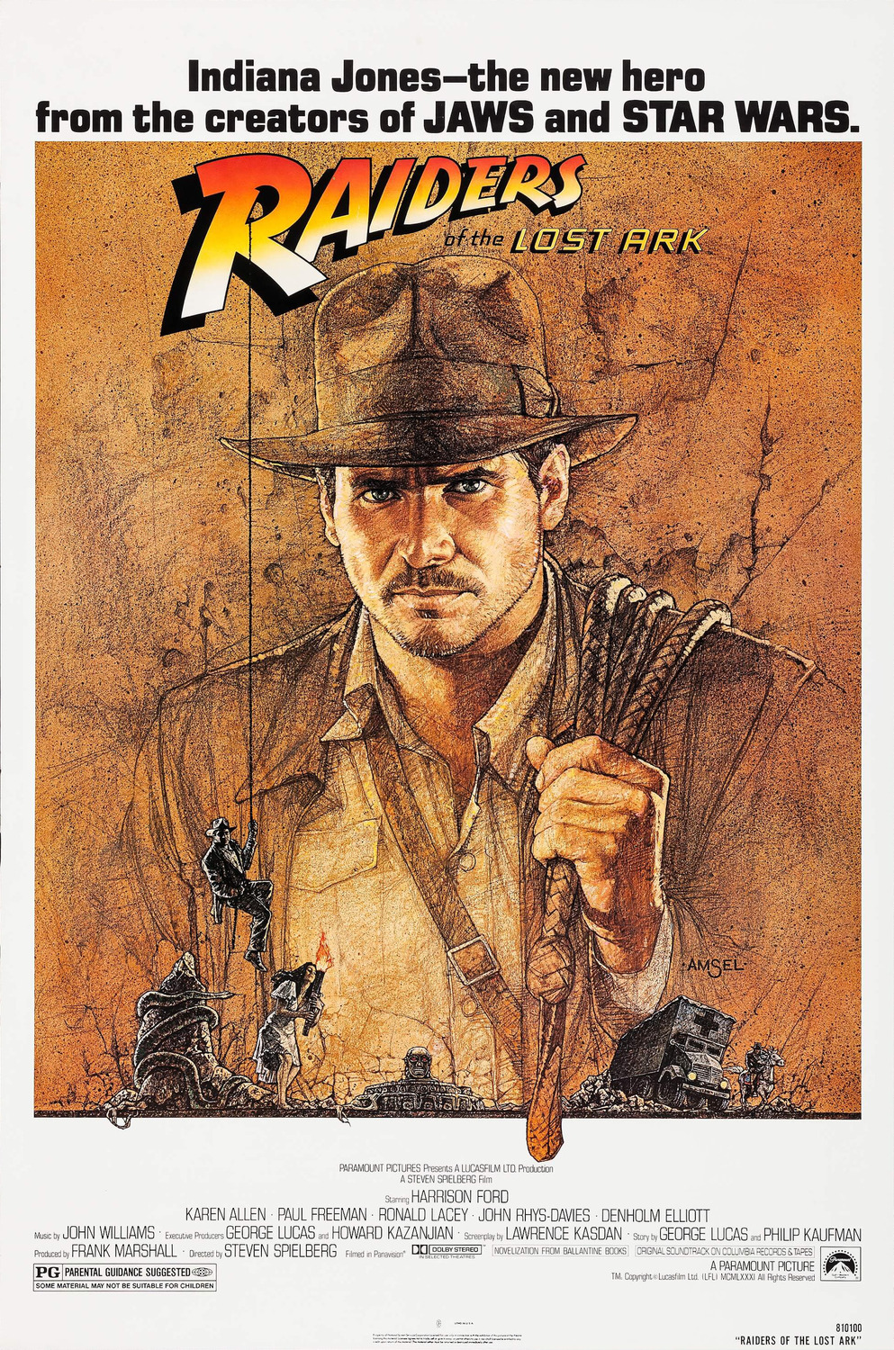 Classic Movie Cinema Alloy Metal Poster Tin Sign Indiana Jones Raider Lost Ark 