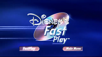 Disney's Fast Play Bumper