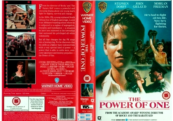The Power of One film Home media Moviepedia Fandom