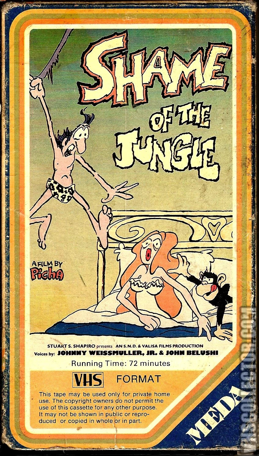 Tarzoon Shame of the Jungle/Home media Moviepedia Fandom