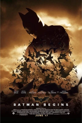 Batman Begins 2005 Poster