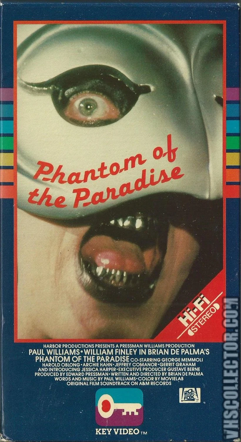 Phantom of the Paradise/Home media | Moviepedia | Fandom