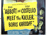 Abbott and Costello Meet the Killer, Boris Karloff