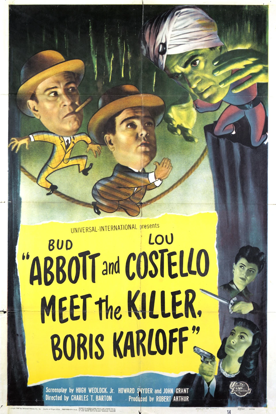 Abbott and Costello Meet the Killer, Boris Karloff | Moviepedia | Fandom, image size:960x1440
