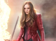 Captain America: Civil War (6.02 MB) Elizabeth Olsen as the Scarlet Witch in the 2016 film Captain America: Civil War.