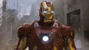 Robert Downey Jr. as Iron Man in the 2012 film The Avengers.