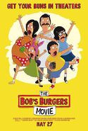 Bob's Burgers The Movie Theatrical Poster