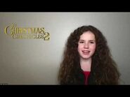 Darby Camp and Kimberly Williams-Paisley Interview- The Christmas Chronicles Part 2